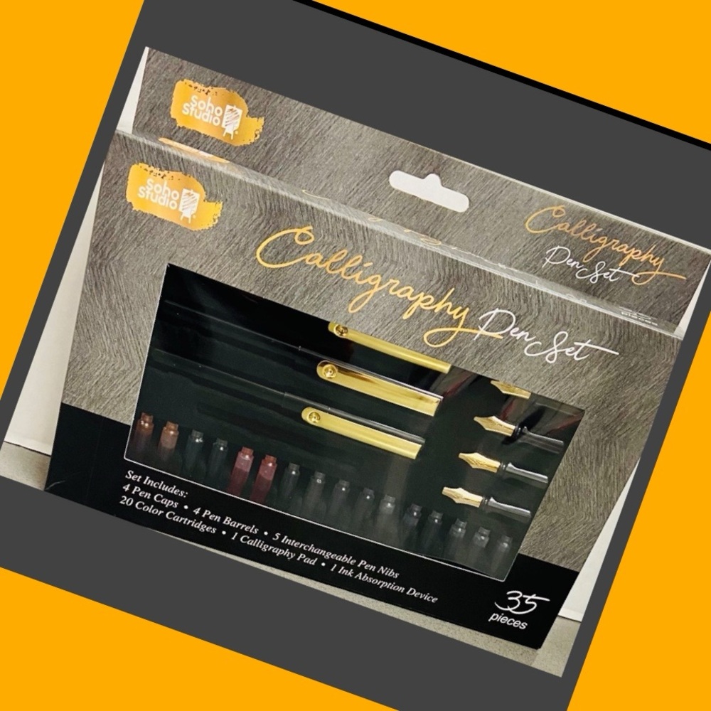 Soho Studio- Calligraphy 35 Pc Pen Set